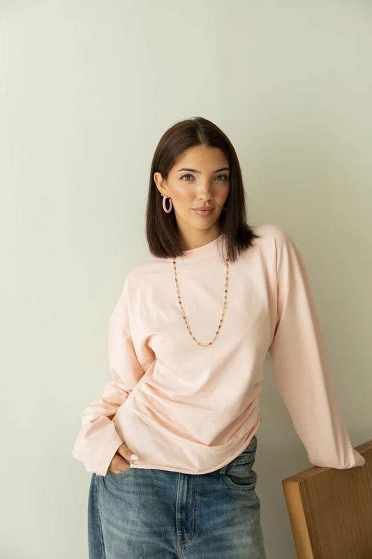 Long Sleeve Ruched - Hernameis jamila