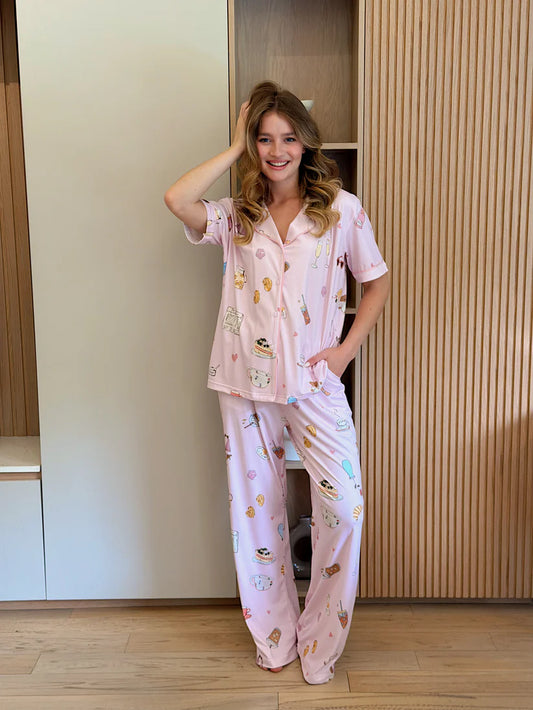 SELF LOVE BUTTON WITH SHIRT - NK Designs