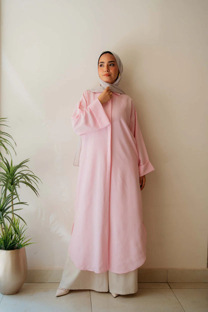 Plain shirt dress - Jamila