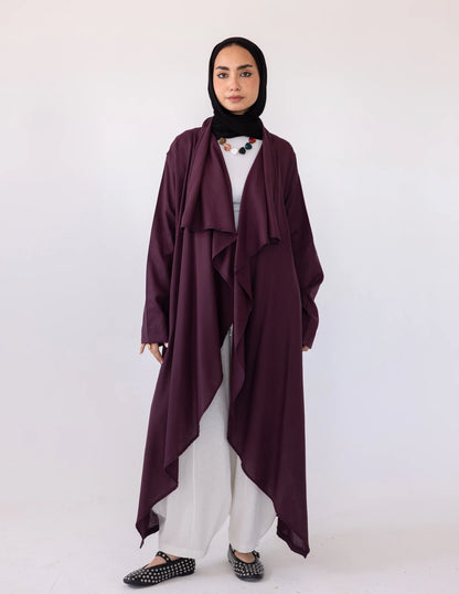 Zyra Linen Cardigan - Khadija Hijab