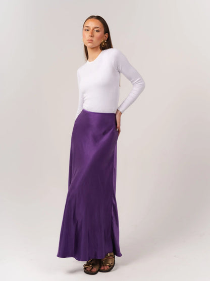 SATIN Skirt- ASCIA