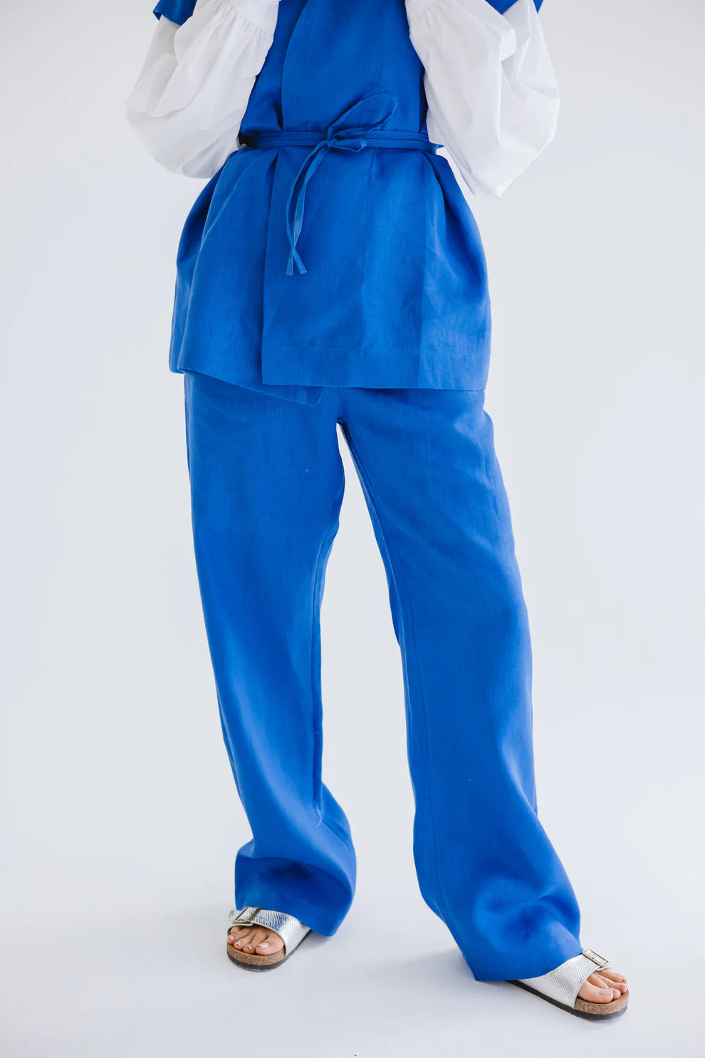 Beach vibes linen pants - Amalia