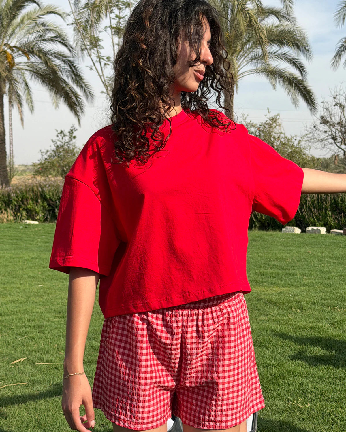 Everyday checked pj short - Chummy