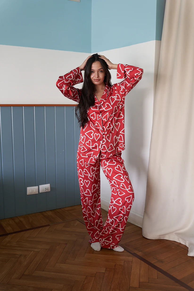 Red Hearts - Femme