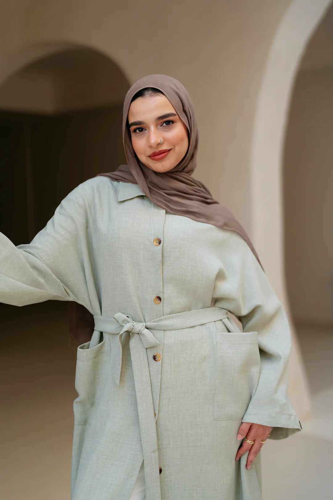 Alinor Shirt Dress - jamila