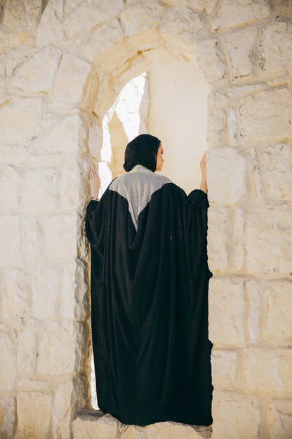 Amira back drape kaftan - Taji designs