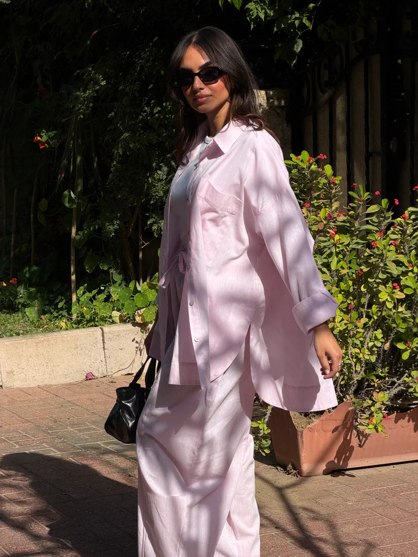 Oversized linen shirts - Caj