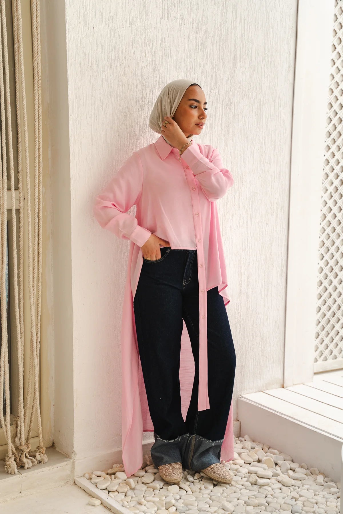 All around asymmetrical top - Double anne