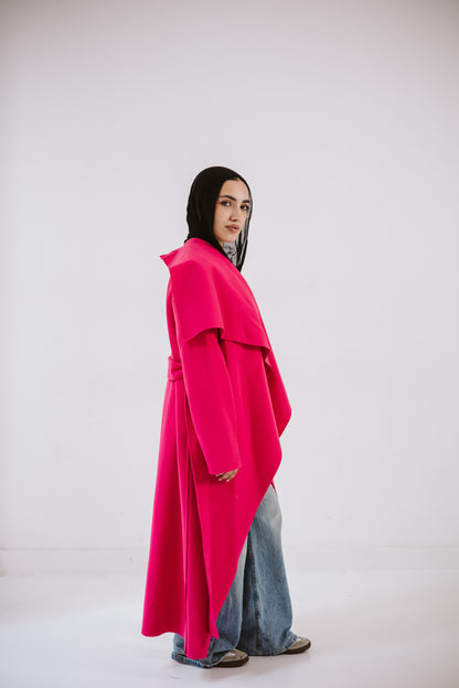 Ruffled Coat- Roaia Studio