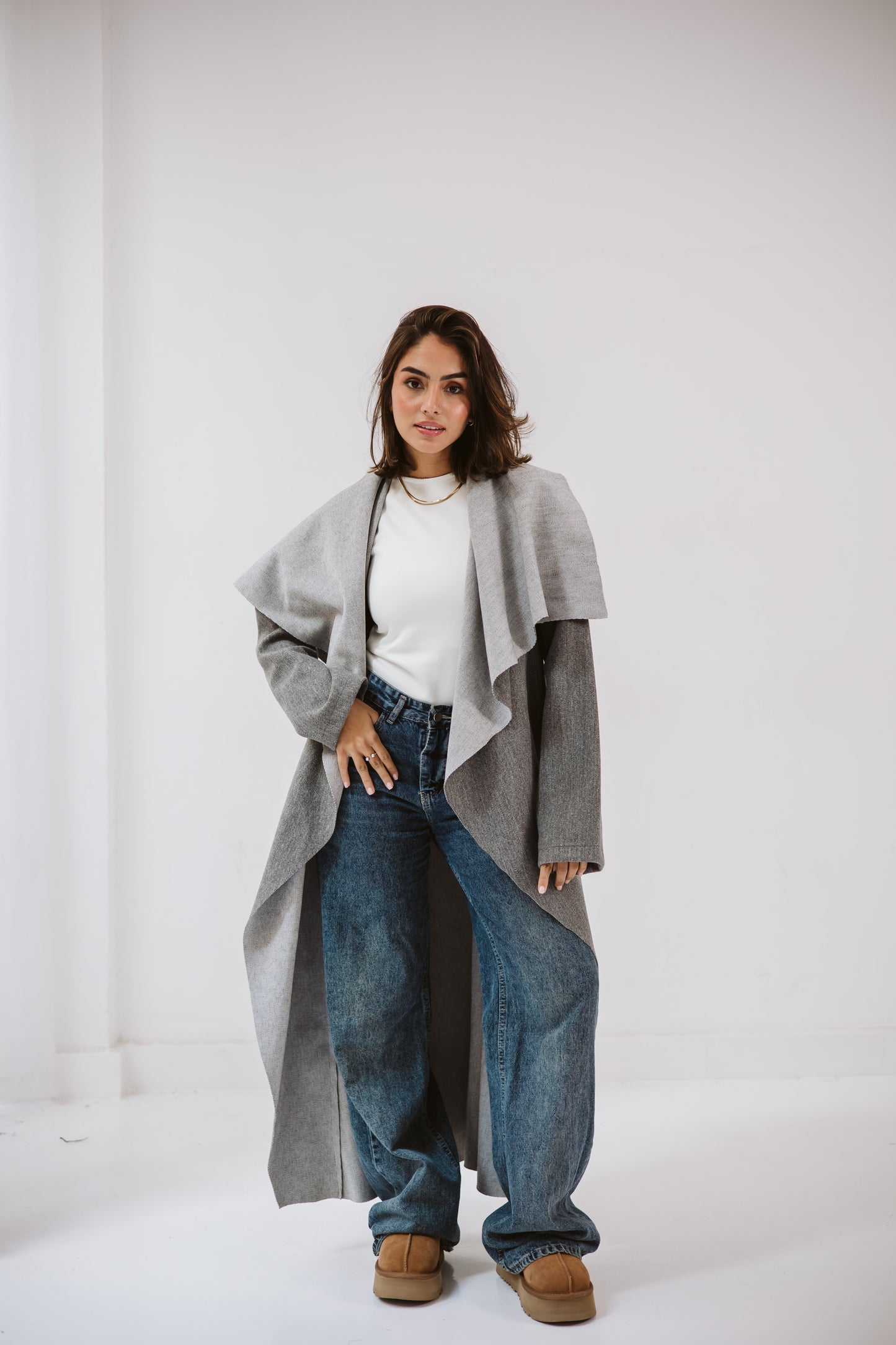 Ruffled Coat- Roaia Studio