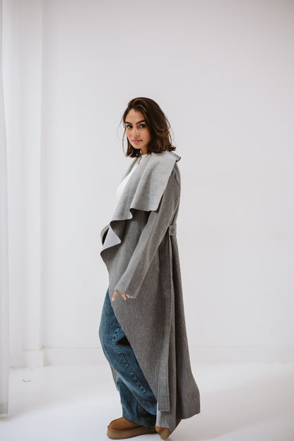 Ruffled Coat- Roaia Studio