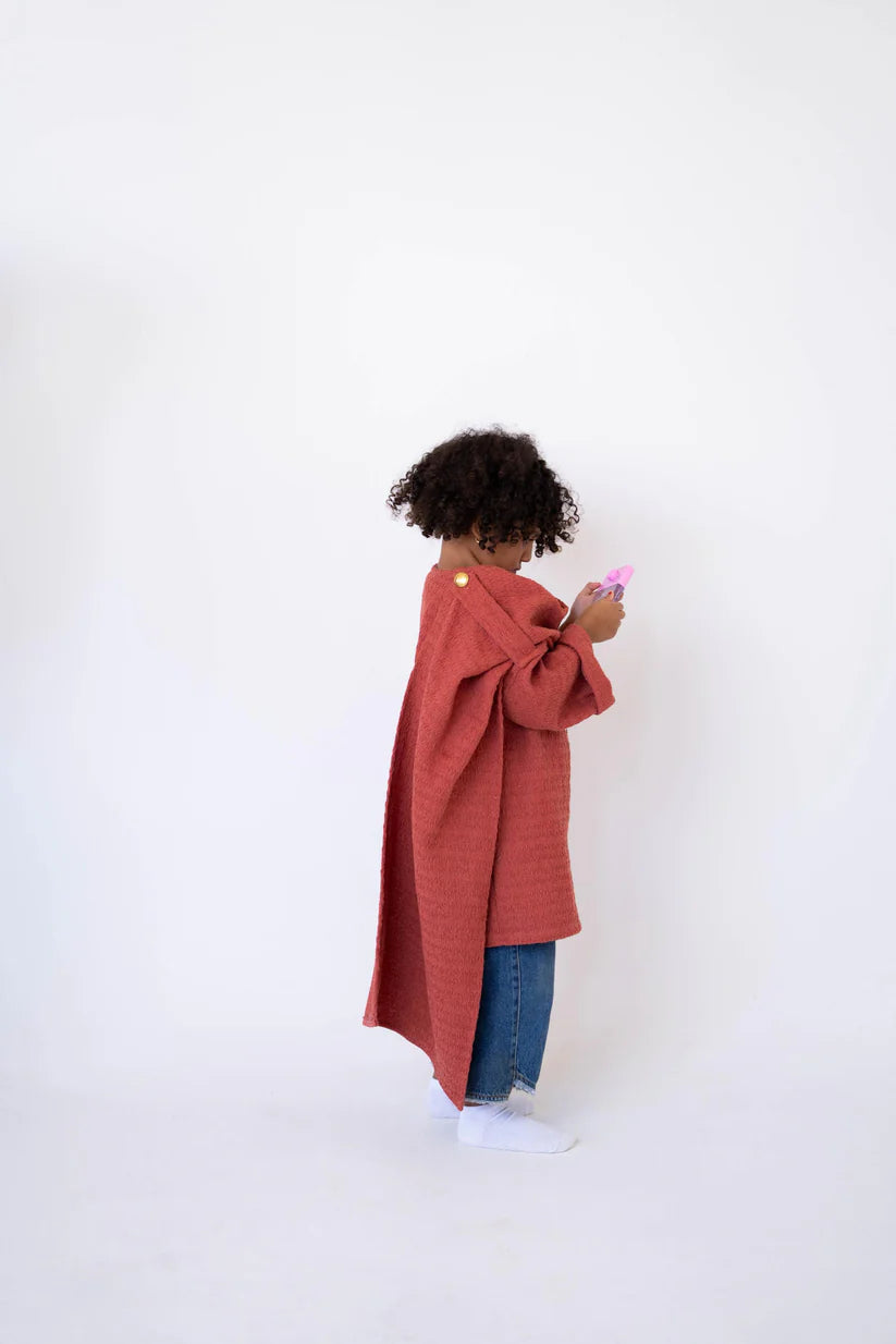 Lina Scarfed Coat kids - Traumen