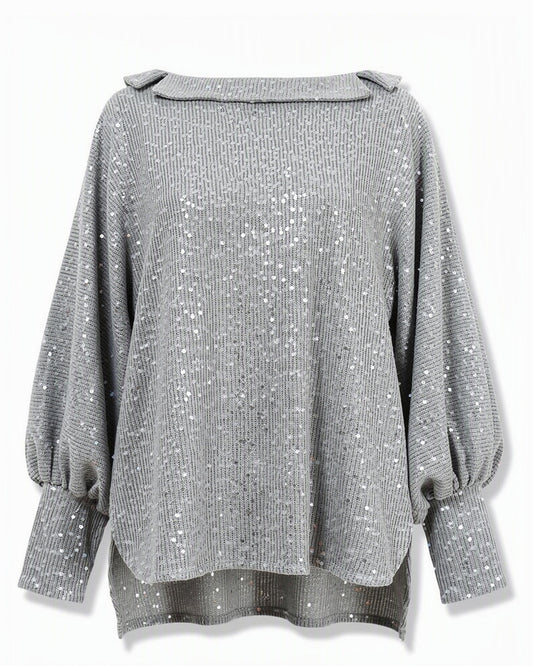 HBShop garment image: Sequin vibe - Dalia Omar, Greyish