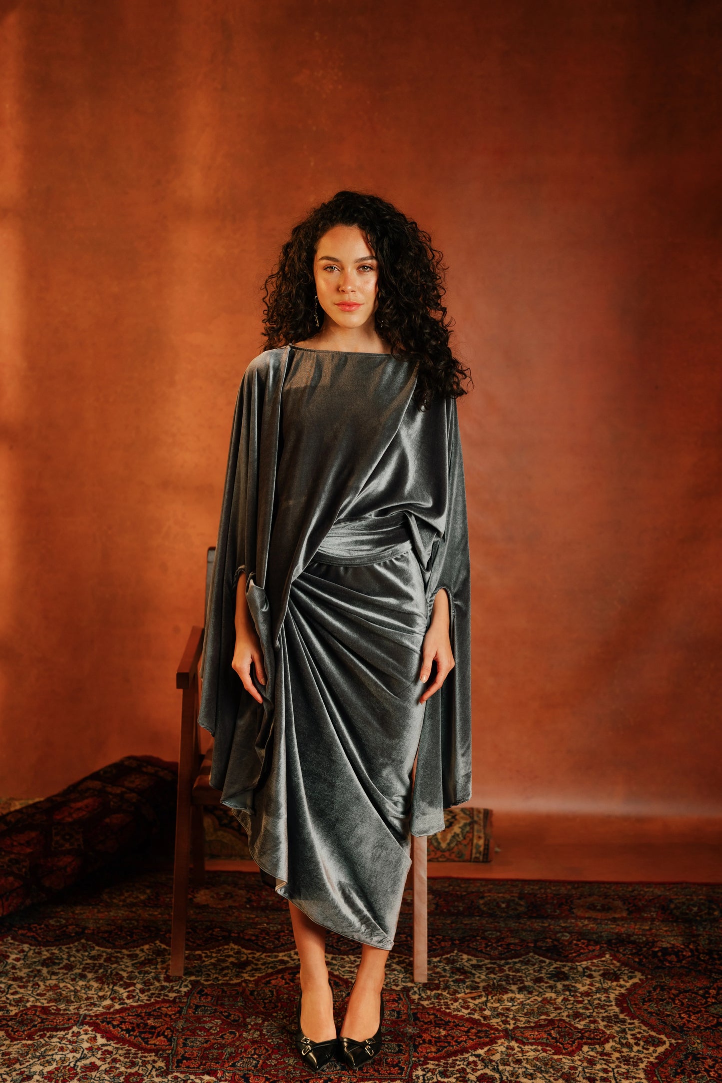 Thoraya Set Velvet - Honna