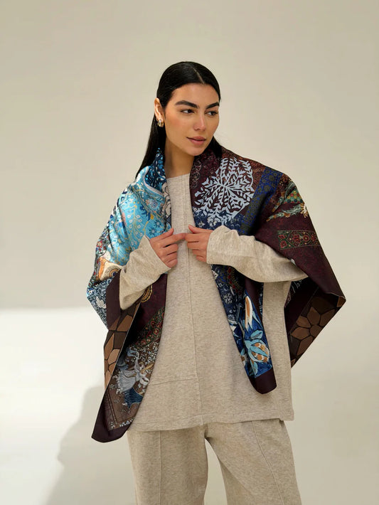 Ink wool scarf - NK Designs