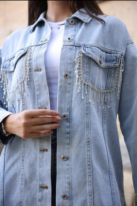 Studs denim jacket - Magazin
