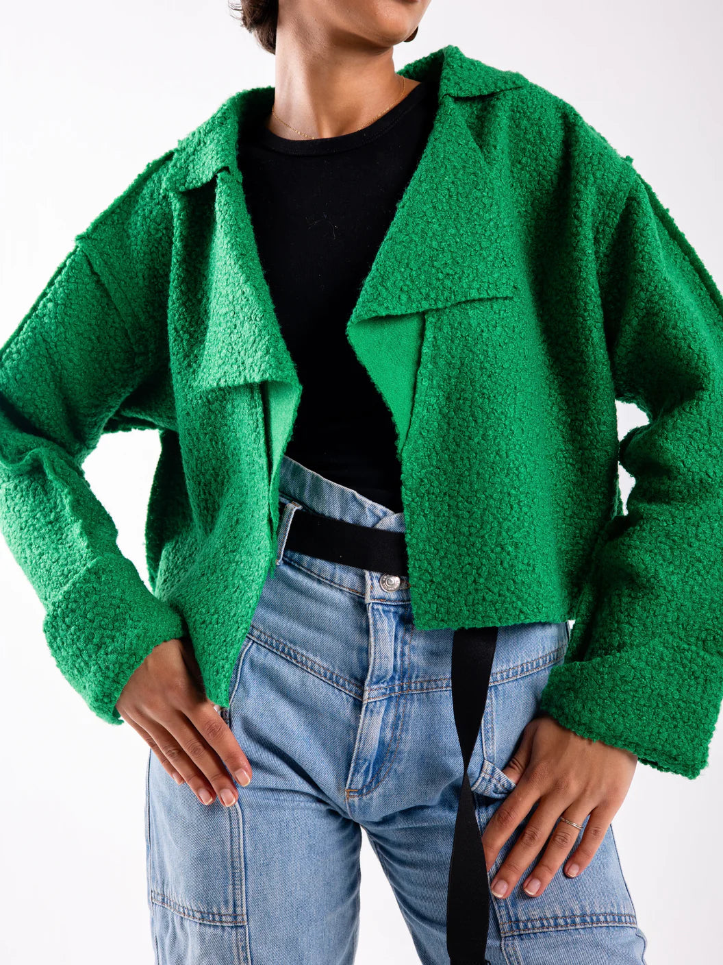 Holly cozy jacket green