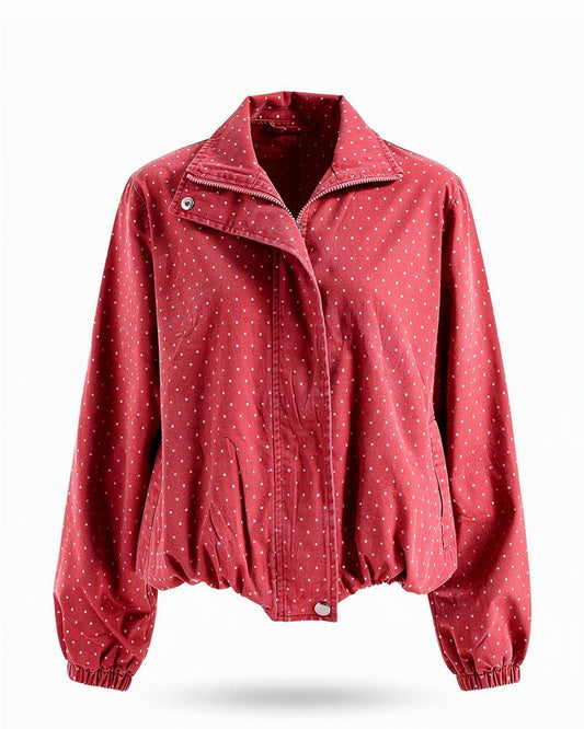 HBShop garment image: The check edit jacket - NK, Red