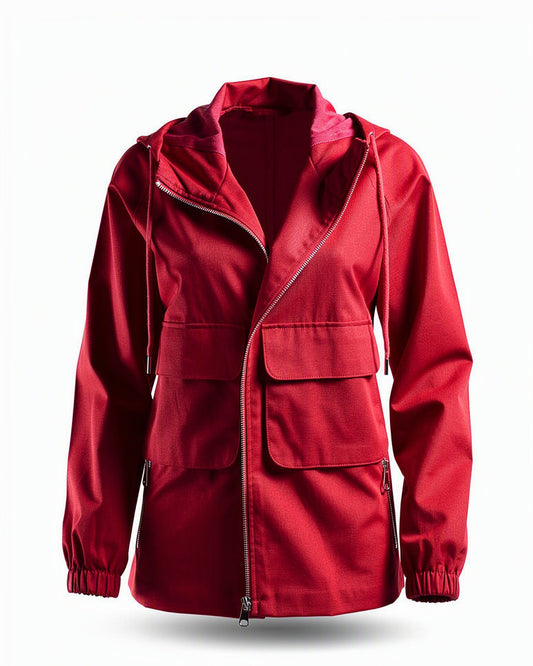 HBShop garment image: The perfect jacket-NK, Red