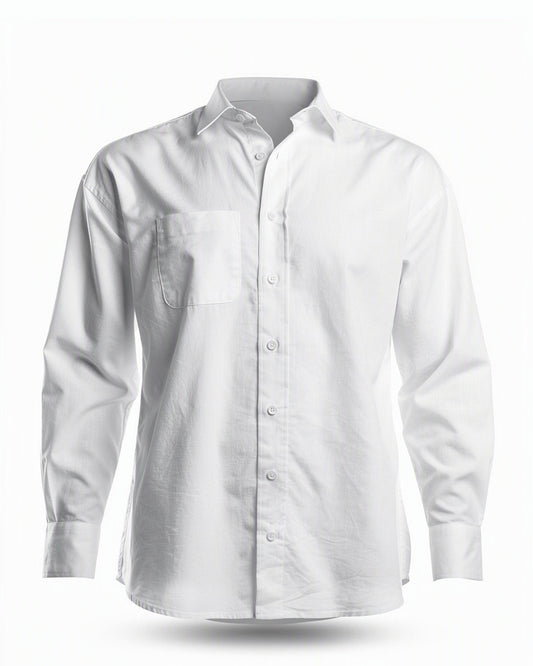 HBShop garment image: The signature poplin shirt - Double Anne, White