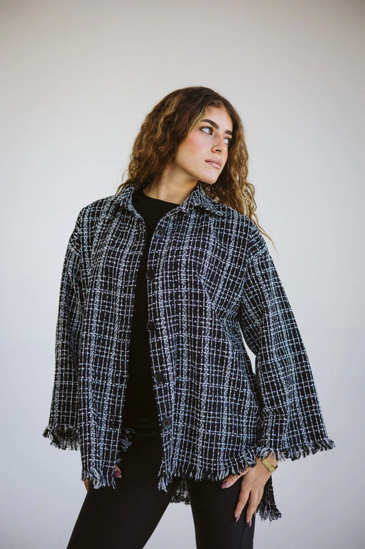 Tweed Poncho - OBI