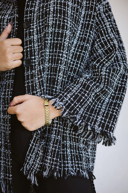 Tweed Poncho - OBI