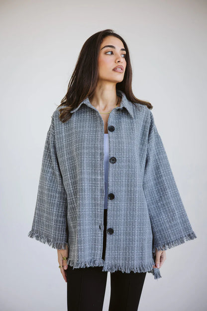 Tweed Poncho - OBI