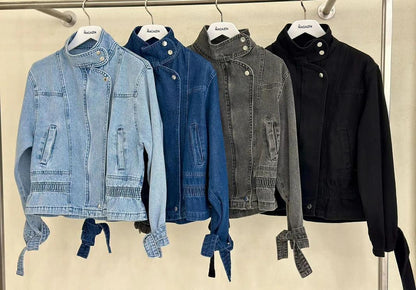 Cropped denim jacket - Magazin