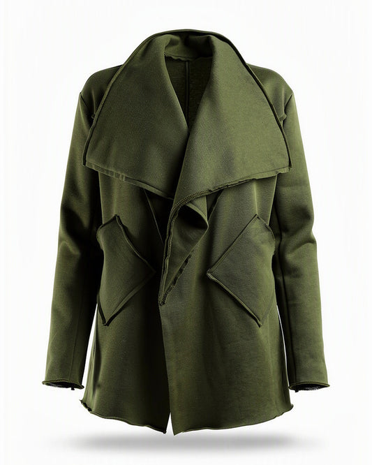 HBShop garment image: unfinished milton cardigan - Jeno, Olive