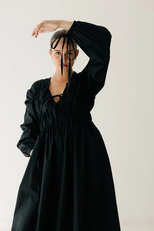 Midnight Sleeve Dress - NOTCH