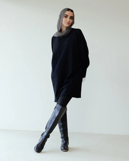 V neck knit sweater - Ascia