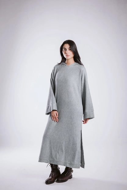 Wool Hoodie Dress - Taj Sisters