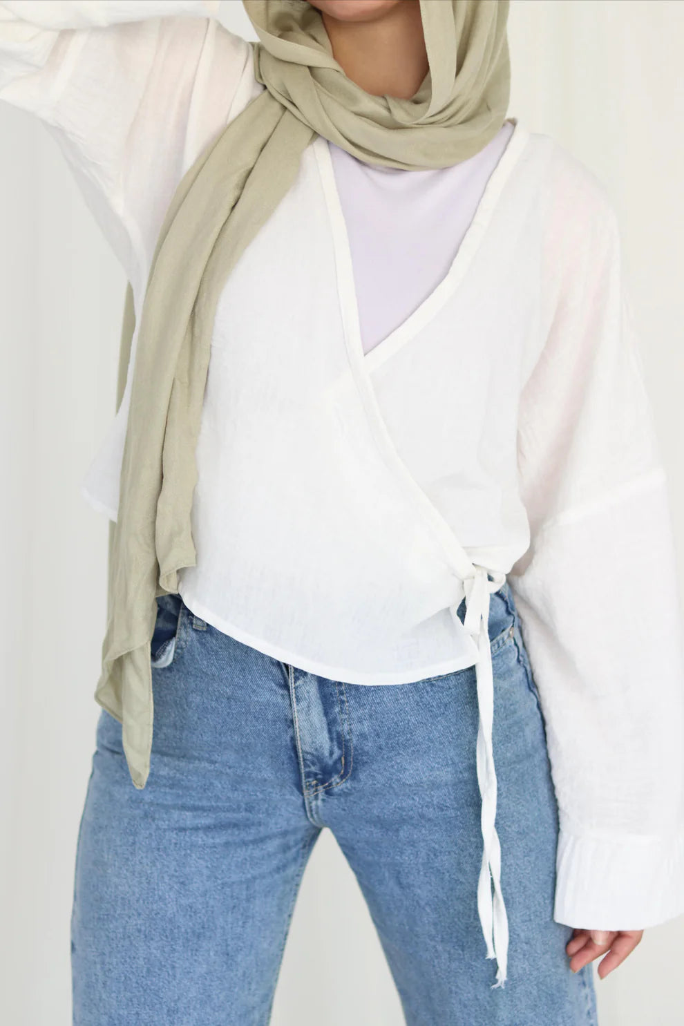 Wrap blouse - Layal