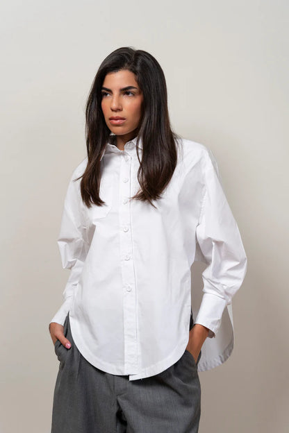 Side Note Poplin Shirt - TAA