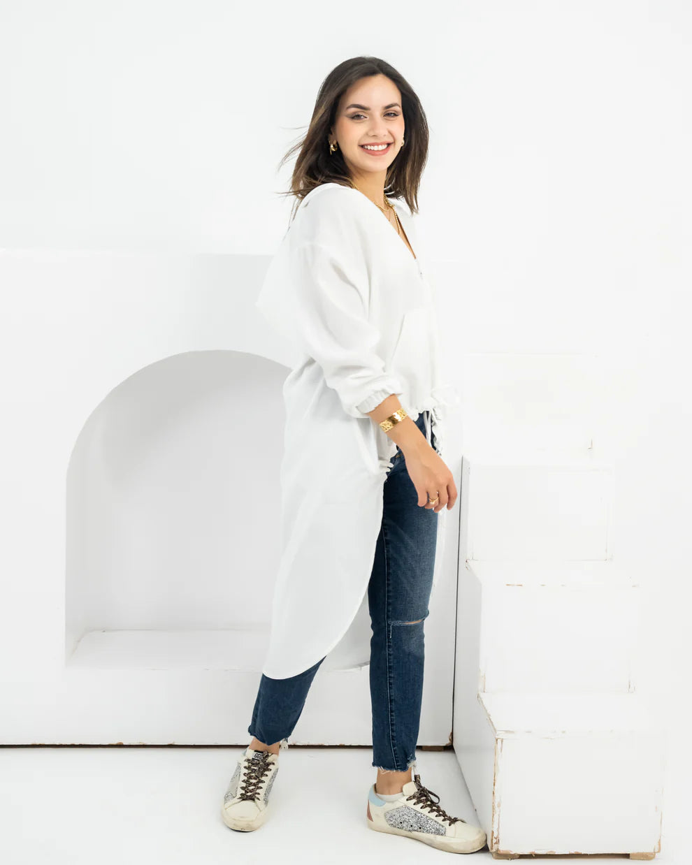 High law zipper cardigan - Jeno