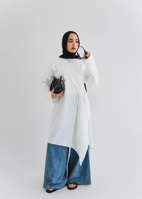 Breeze Drawstring top - Modesty
