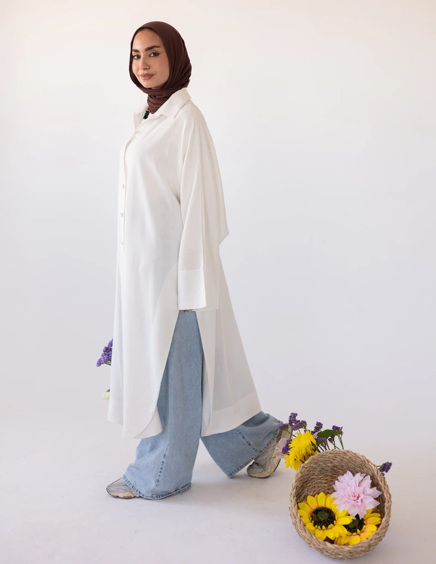 Naia Slit Chemise - Khadija Hijab