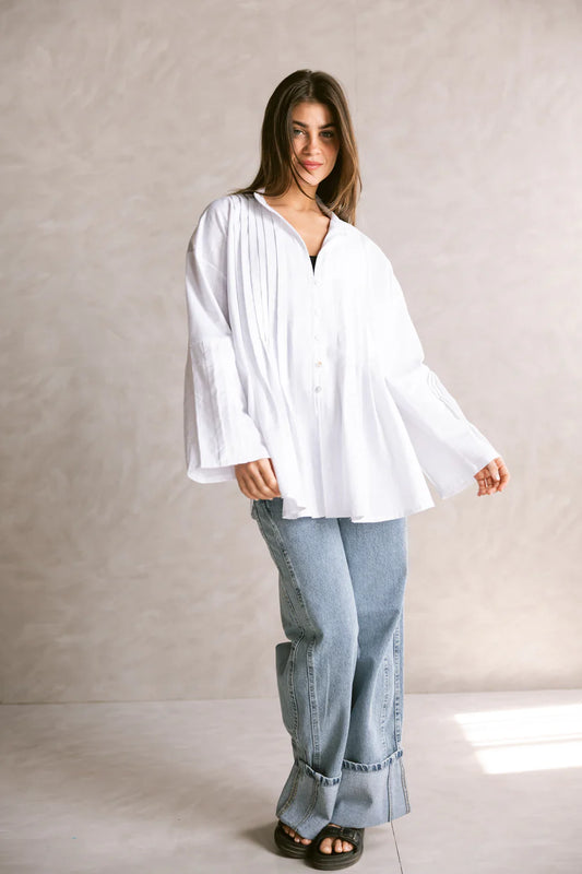 Pleated top - Wajad