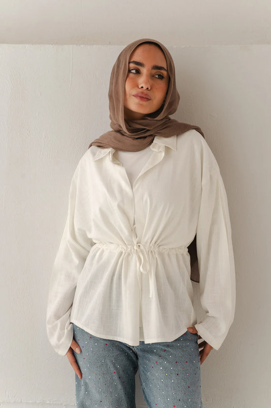 Slay you drawstring top - Double anne