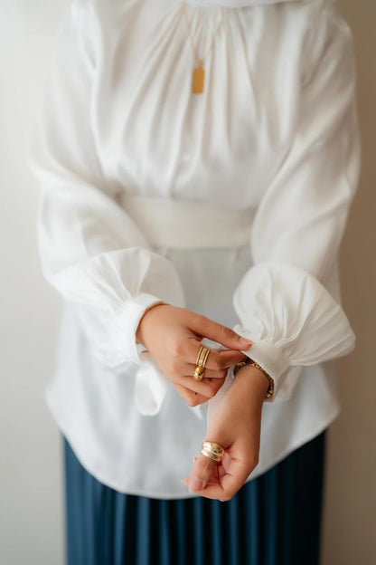 Shimmery Blouse - Jamila