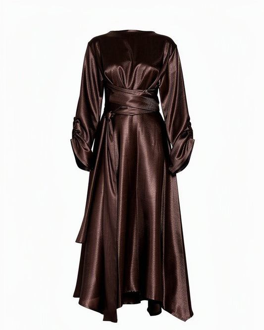 HBShop garment image: Wrapped in glow set-Taj Sisters, BROWN
