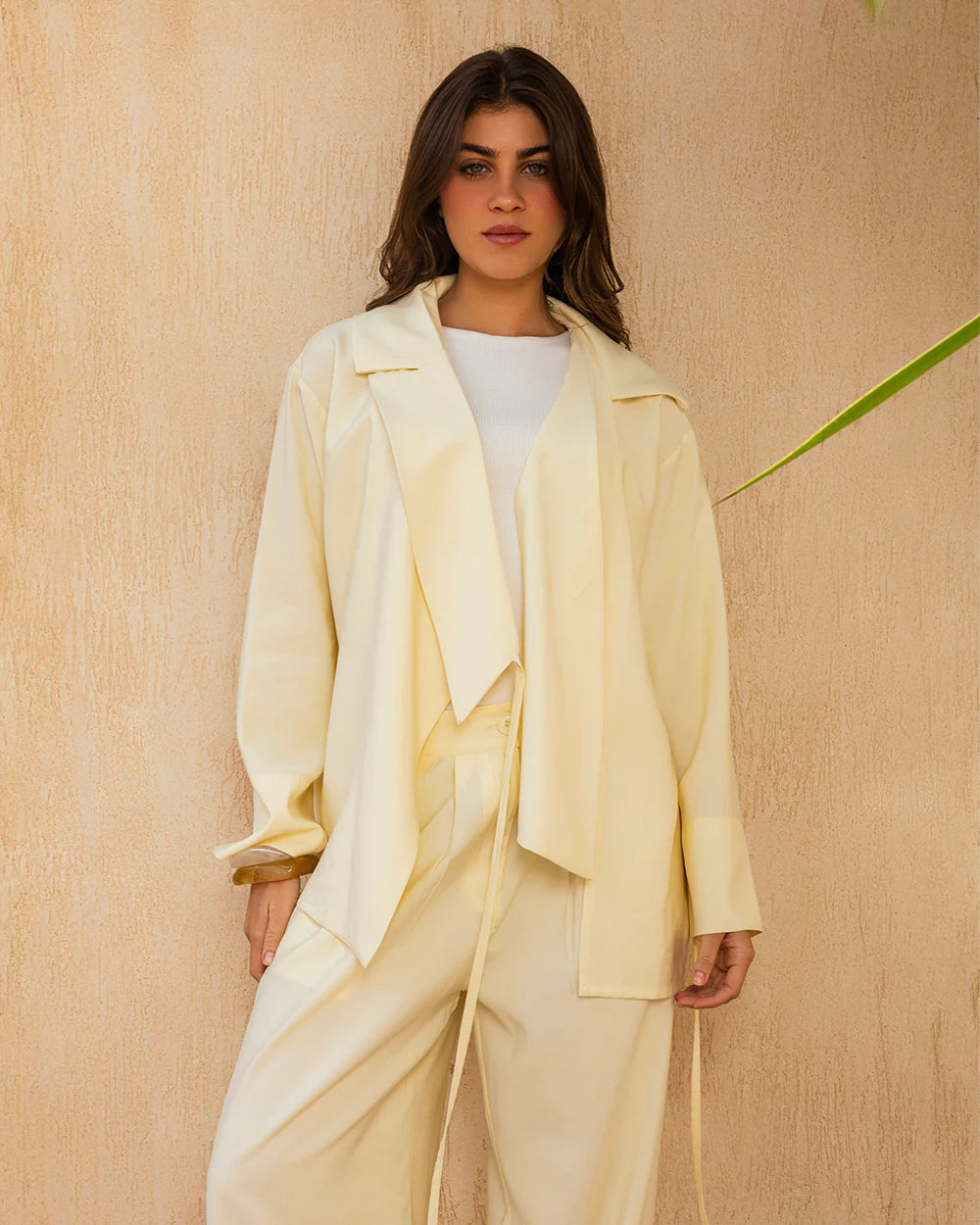 Draped Tailored Set - Tamaa