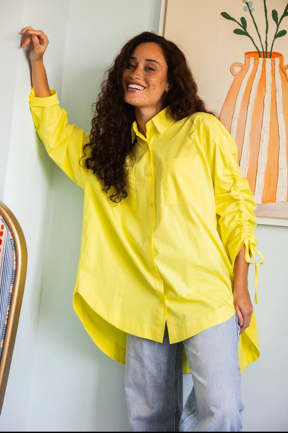Tie sleeve shirt - BA