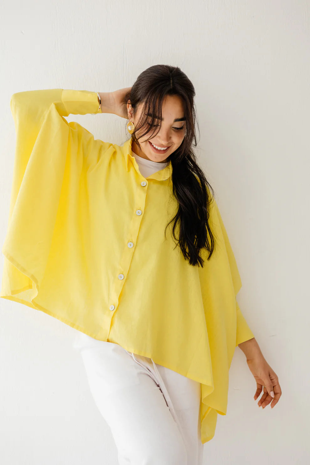 Linen cape - Amalia