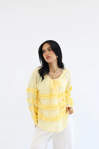 Ruffles Blouse - Layal